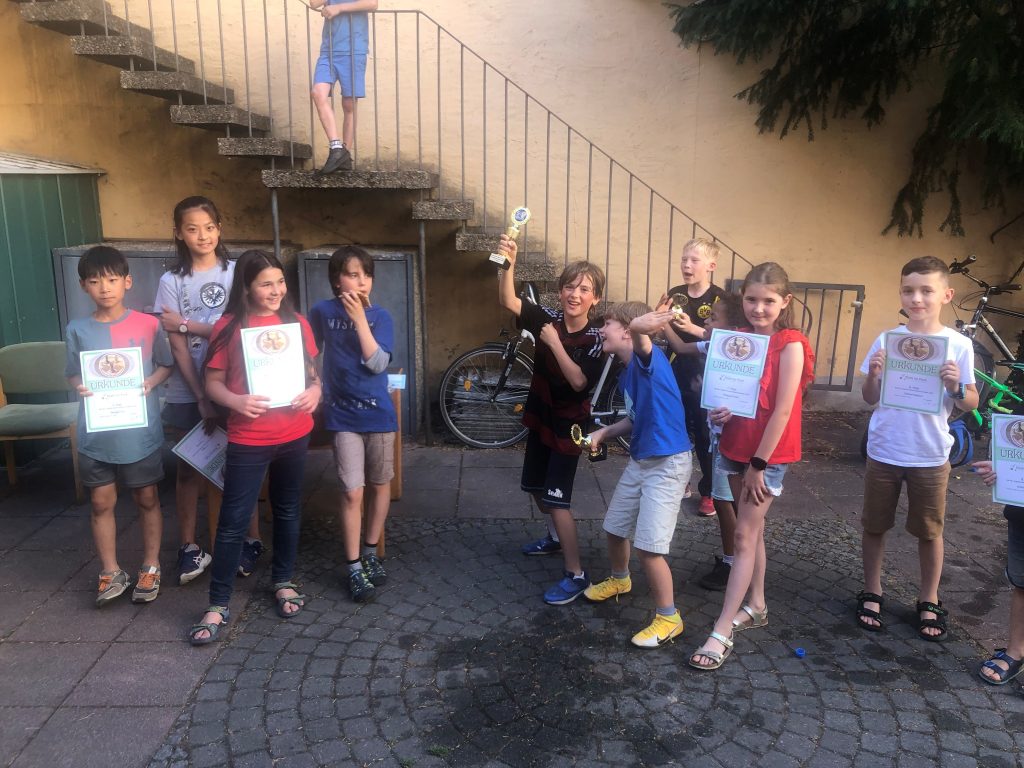 Die Siegerehrung